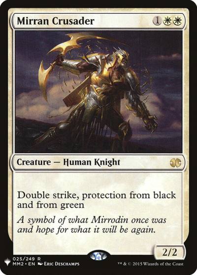 Mirran Crusader PLST-MM2-25 The List Magic card