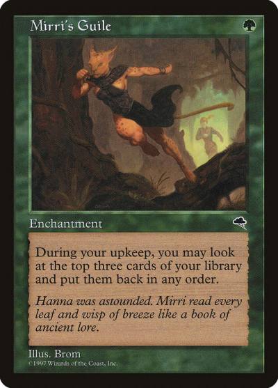 Mirri's Guile TMP-236 Tempest Magic card