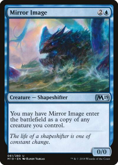 Mirror Image M19-61 Core Set 2019 Magic card