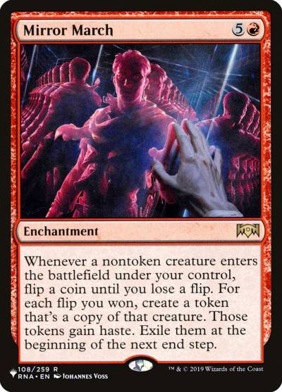 Mirror March PLST-RNA-108 The List Magic card