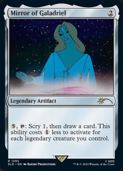 Mirror of Galadriel SLD-1295 Secret Lair Drop Magic card
