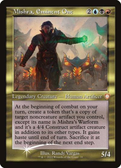 Mishra, Eminent One BRC-39 The Brothers' War Commander Magic card