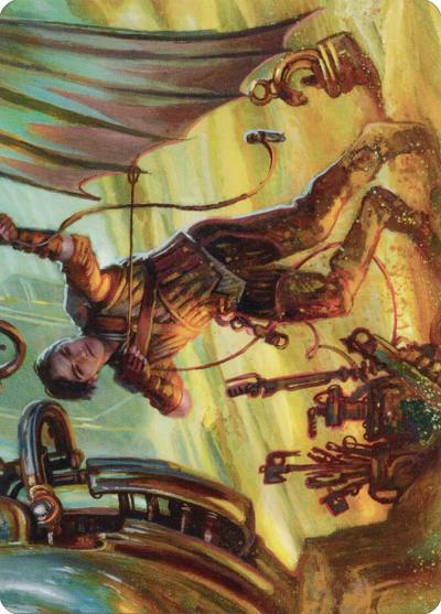 Mishra, Excavation Prodigy // Mishra, Excavation Prodigy ABRO-36 The Brothers' War Art Series Magic card