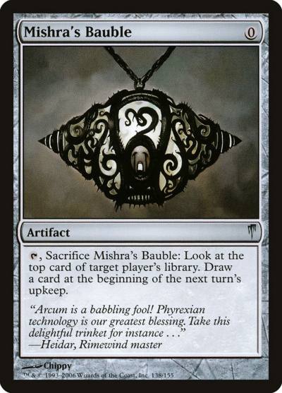 Mishra's Bauble CSP-138 Coldsnap Magic card