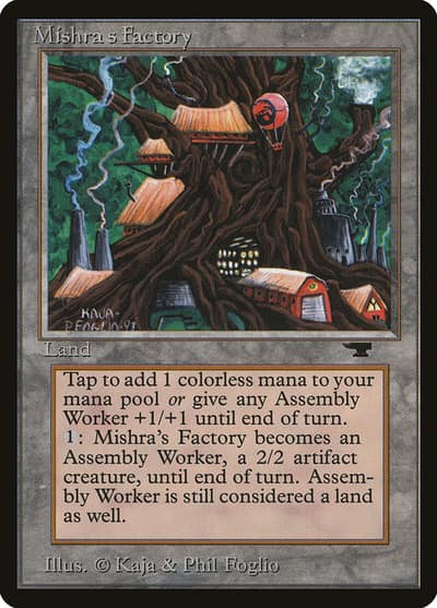 Mishra's Factory ATQ-80B Antiquities Magic card