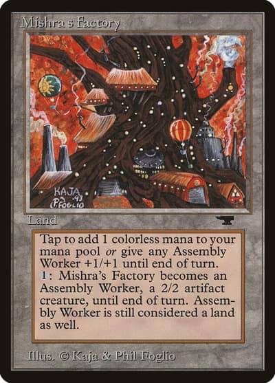 Mishra's Factory ATQ-80C Antiquities Magic card
