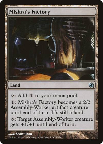 Mishra's Factory DDF-73 Duel Decks: Elspeth vs. Tezzeret Magic card