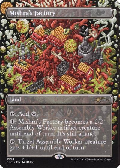 Mishra's Factory SLC-1994 Secret Lair 30th Anniversary Countdown Kit Magic card