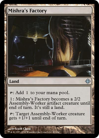 Mishra's Factory TD0-B33 Magic Online Theme Decks Magic card
