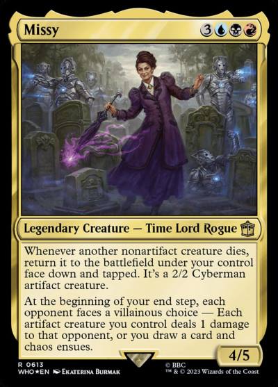 Missy WHO-613 Doctor Who Magic card