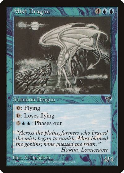 Mist Dragon MIR-79 Mirage Magic card