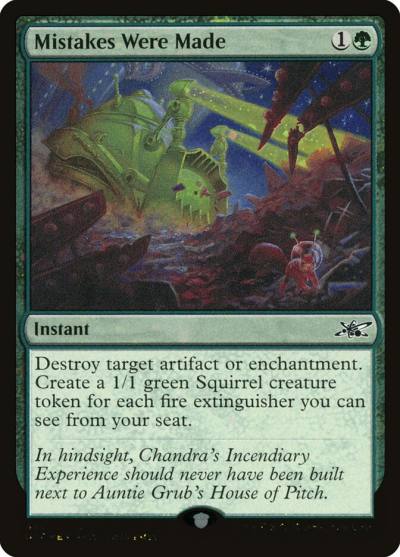 Mistakes Were Made UNF-433 Unfinity Magic card