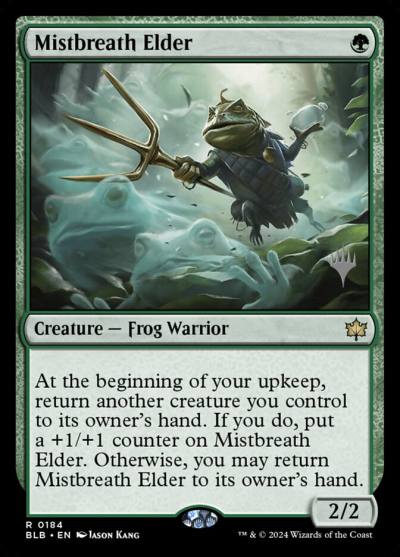 Mistbreath Elder PBLB-184P Bloomburrow Promos Magic card