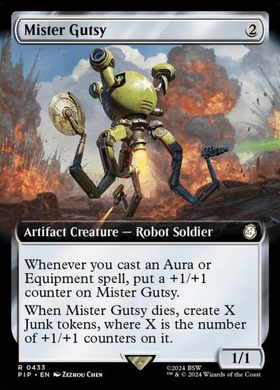 Mister Gutsy PIP-433 Fallout Magic card