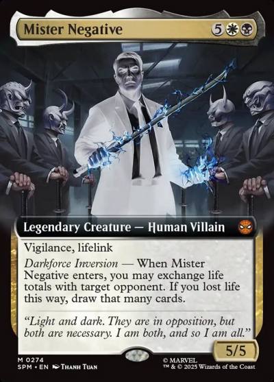 Mister Negative SPM-274 Marvel's Spider-Man Magic card