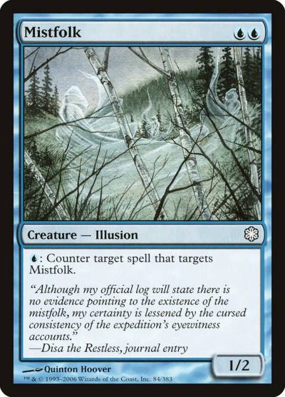 Mistfolk CST-84 Coldsnap Theme Decks Magic card