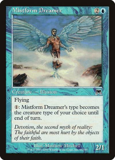 Mistform Dreamer ONS-93 Onslaught Magic card