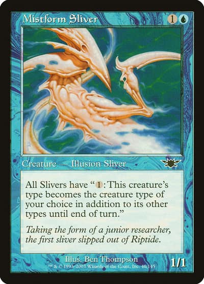 Mistform Sliver 46 Legions Magic card