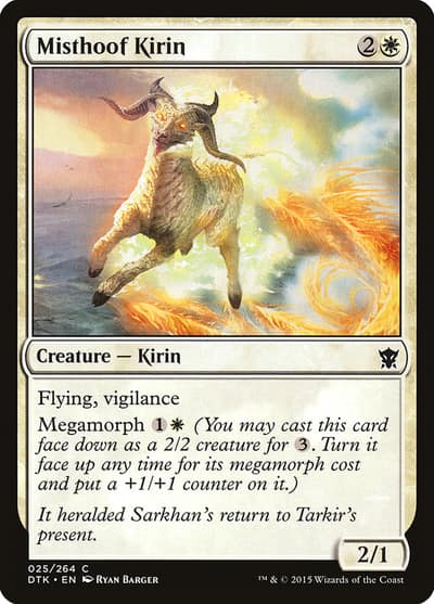 Misthoof Kirin DTK-25 Dragons of Tarkir Magic card