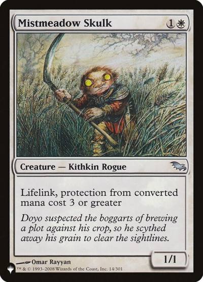 Mistmeadow Skulk PLST-SHM-14 The List Magic card