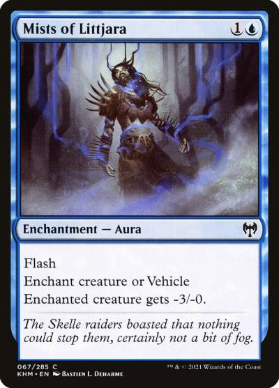 Mists of Littjara KHM-67 Kaldheim Magic card