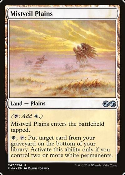 Mistveil Plains UMA-247 Ultimate Masters Magic card