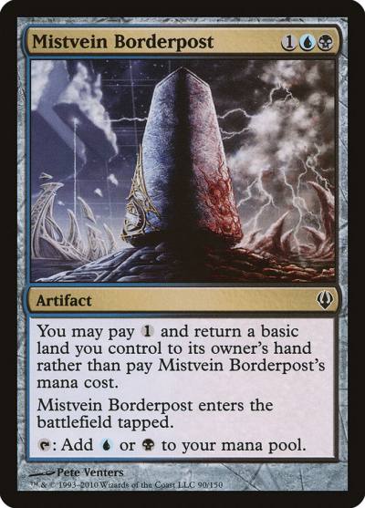 Mistvein Borderpost ARC-90 Archenemy Magic card