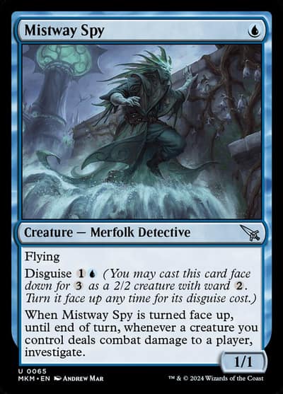 Mistway Spy 65 Murders at Karlov Manor Magic card