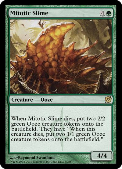 Mitotic Slime TD2-61 Duel Decks: Mirrodin Pure vs. New Phyrexia Magic card