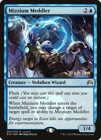 Mizzium Meddler PORI-64 Magic Origins Promos Magic card