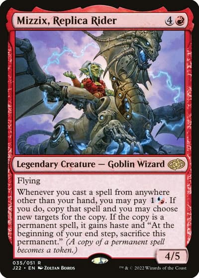 Mizzix, Replica Rider 35 Jumpstart 2022 Magic card