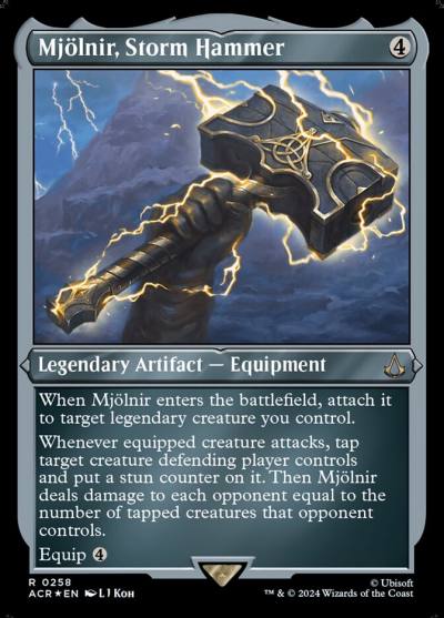 Mjölnir, Storm Hammer ACR-258 Assassin's Creed Magic card