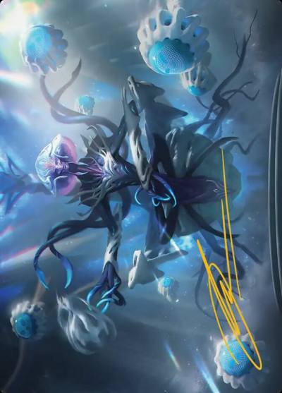 Mm'menon, the Right Hand // Mm'menon, the Right Hand AEOE-8 Edge of Eternities Art Series Magic card