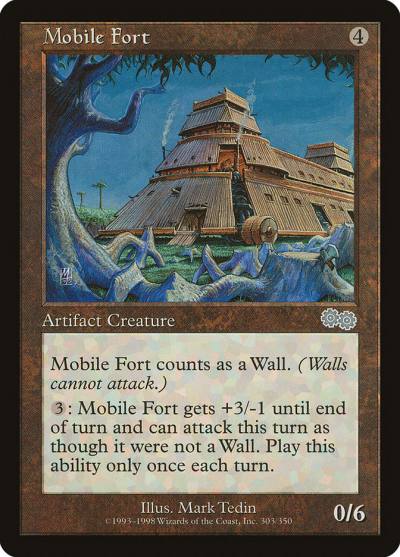 Mobile Fort USG-303 Urza's Saga Magic card