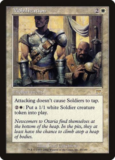 Mobilization ONS-44 Onslaught Magic card
