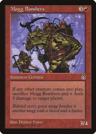 Mogg Bombers 91 Stronghold Magic card