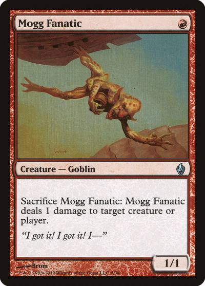 Mogg Fanatic PD2-3 Premium Deck Series: Fire and Lightning Magic card