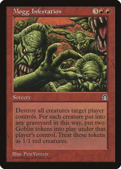 Mogg Infestation STH-93 Stronghold Magic card