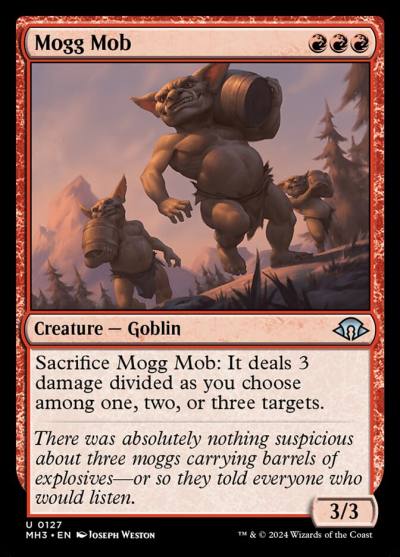 Mogg Mob MH3-127 Modern Horizons 3 Magic card