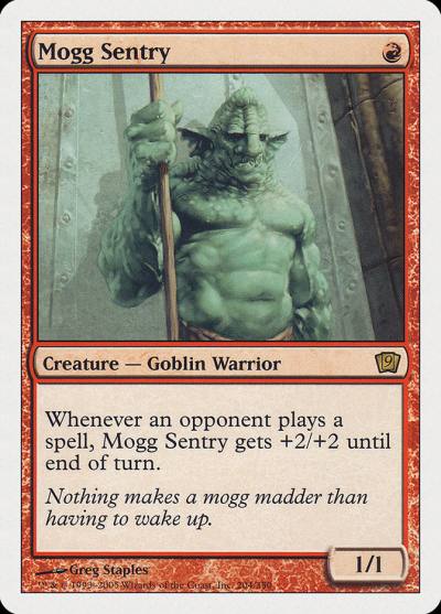 Mogg Sentry 9ED-204 Ninth Edition Magic card