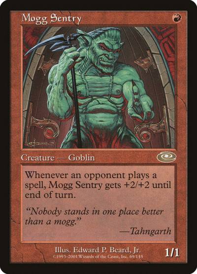 Mogg Sentry PLS-69 Planeshift Magic card