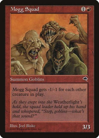Mogg Squad TMP-192 Tempest Magic card