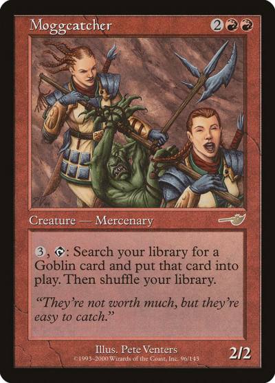 Moggcatcher NEM-96 Nemesis Magic card