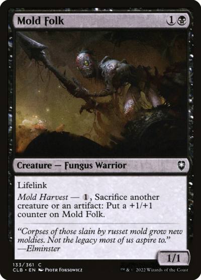 Mold Folk CLB-133 Commander Legends: Battle for Baldur's Gate Magic card
