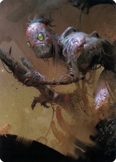 Mold Folk // Mold Folk ACLB-23 Battle for Baldur's Gate Art Series Magic card