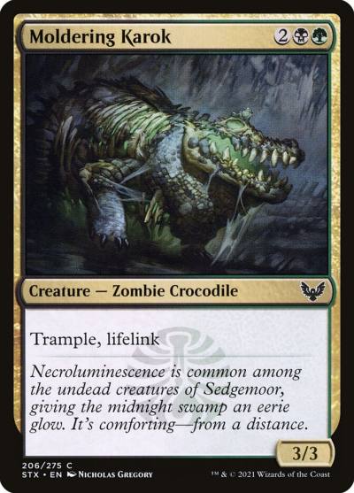 Moldering Karok STX-206 Strixhaven: School of Mages Magic card