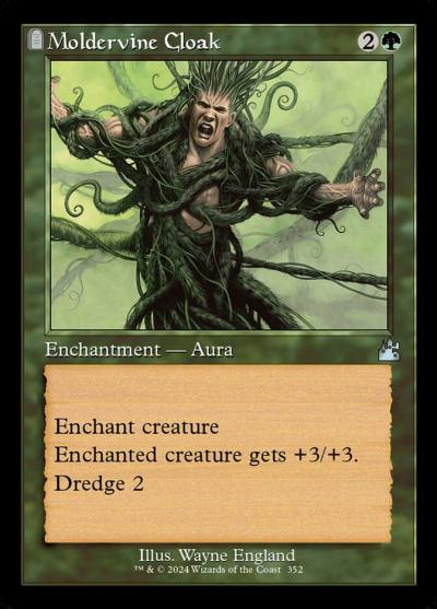 Moldervine Cloak RVR-352 Ravnica Remastered Magic card