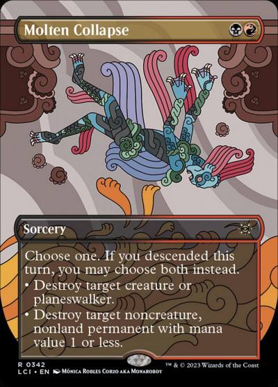 Molten Collapse LCI-342 The Lost Caverns of Ixalan Magic card