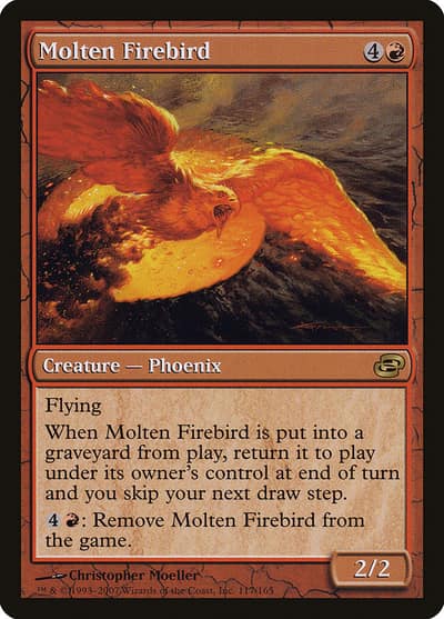 Molten Firebird 117 Planar Chaos Magic card