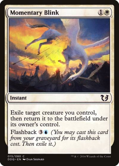 Momentary Blink DDQ-15 Duel Decks: Blessed vs. Cursed Magic card